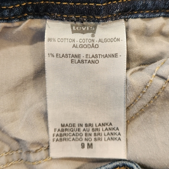 Levi's Jeans Genuinely Crafted early 2000's Low Rise Bootcut, size 9M Juniors - Picture 8 of 9